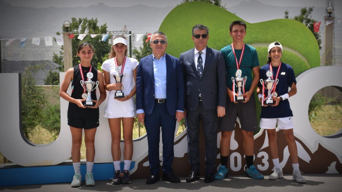 Cudi Cup Tenis Turnuvası sona erdi