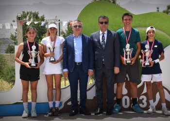 Cudi Cup Tenis Turnuvası sona erdi