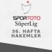 Spor Toto Süper Lig’de haftanın hakemleri belli oldu