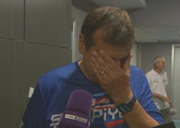 Ergin Ataman röportajda gözyaşlarını tutamadı