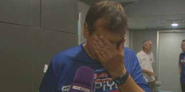 Ergin Ataman röportajda gözyaşlarını tutamadı