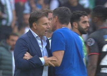 Stanojevic çok sonlandı, kırmızı kart gördü!