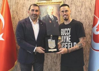 Trabzonspor’dan Hamsik’e teşekkür plaketi!