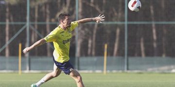 Fenerbahçe şut çalıştı