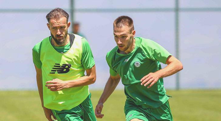 Konyaspor günü tek idmanla tamamladı