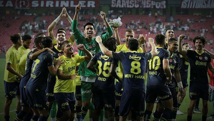 Fenerbahçe Samsun’u deplasmanda mağlup etti