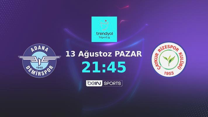 Beklenen 11’ler | Çaykur Rizespor, Adana deplasmanında!