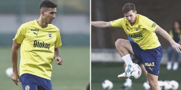 Mert Müldür ve Miha Zajc alana indi