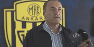 MKE Ankaragücü Kulübü Lideri Faruk Koca Stadı yerinde inceledi
