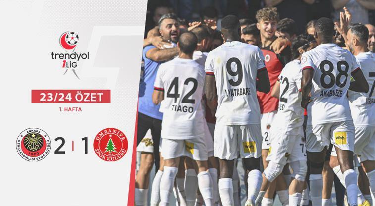 ÖZET | Gençlerbirliği 2-1 Ümraniyespor