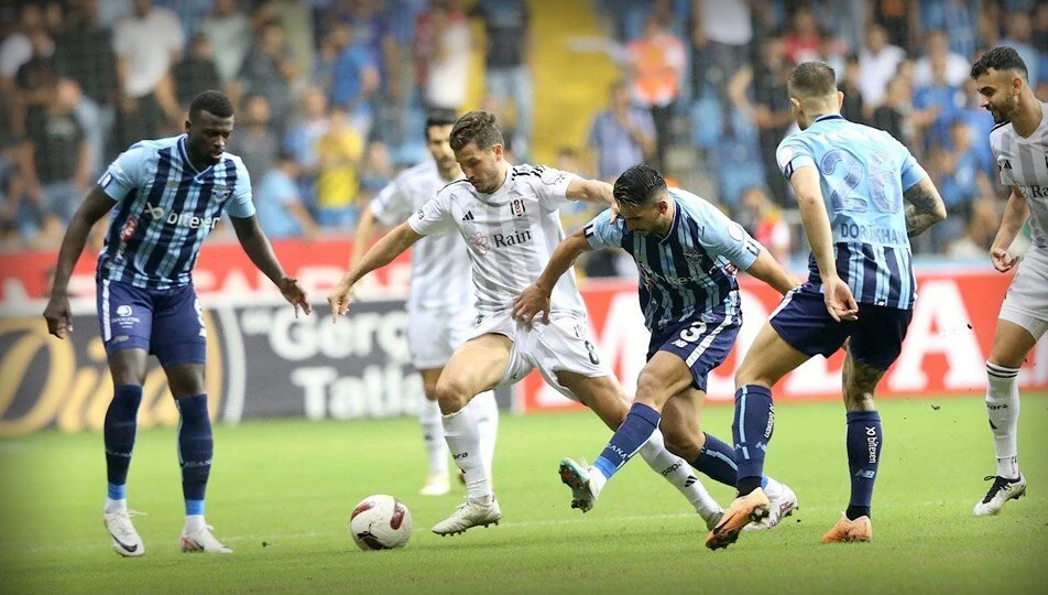 Beşiktaş, Adana deplasmanında mağlup oldu