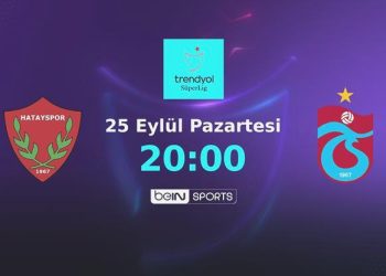 Atakaş Hatayspor’un rakibi Trabzonspor!