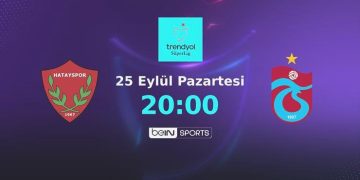 Atakaş Hatayspor’un rakibi Trabzonspor!