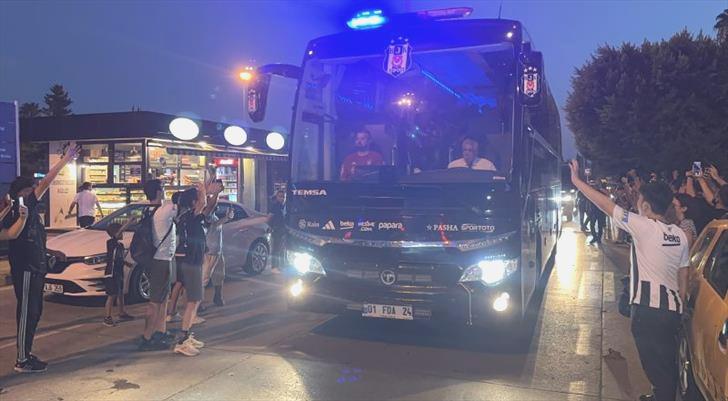 Beşiktaş kafilesi Adana’da