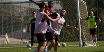 Gaziantep FK taktik çalıştı