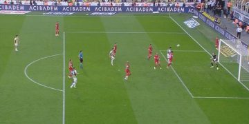 İrfan Can Kahveci’nin vuruşu direğe takıldı!