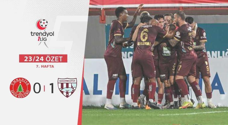 ÖZET | Teksüt Bandırmaspor 10 bireyle 3 puanı kaptı