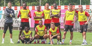 Yılport Samsunspor’un yeni transferi antremana çıktı