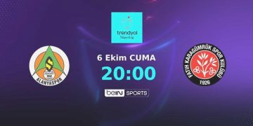 Beklenen 11’ler | Corendon Alanyaspor – VavaCars Fatih Karagümrük