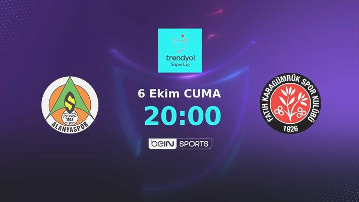 Beklenen 11’ler | Corendon Alanyaspor – VavaCars Fatih Karagümrük