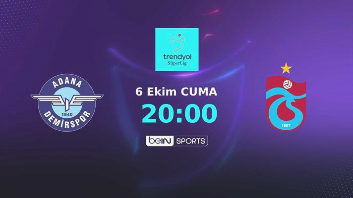Beklenen 11’ler | Yukatel Adana Demirspor – Trabzonspor