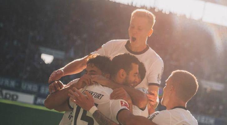 Eintracht Frankfurt galibiyeti hatırladı