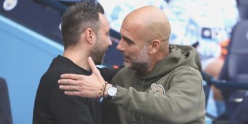 Guardiola halefini De Zerbi olarak belirledi! Övgü dolu kelamlar…
