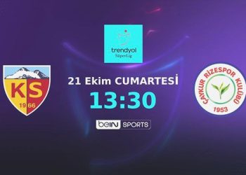 Mondihome Kayserispor’un konuğu Çaykur Rizespor