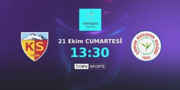 Mondihome Kayserispor’un konuğu Çaykur Rizespor