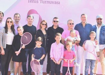 Pembe Top Tenis Turnuvası’nın ikincisi düzenlendi