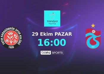 VavaCars Fatih Karagümrük’ün konuğu Trabzonspor