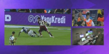 90+5’te Trabzonspor’un golü VAR’a takıldı