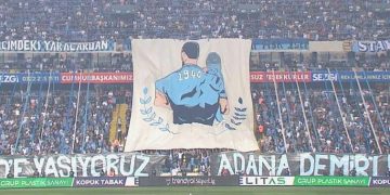 Adana’da maç öncesi kusursuz koreografi!