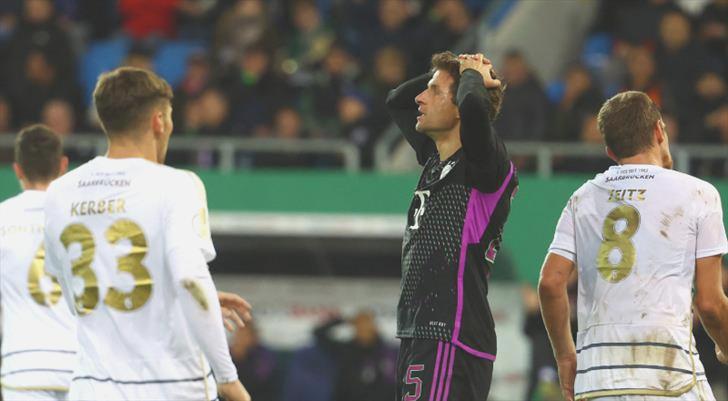 Bayern Münih, 3. Lig takımına elendi! Bir sakatlık daha…