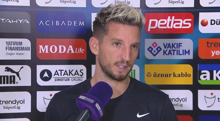 Dries Mertens: “Konuşmak kolay değil…”