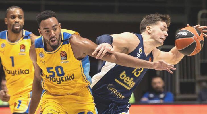 Fenerbahçe Beko Belgrad’dan çıkamadı