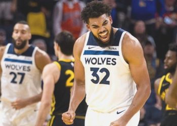 Karl-Anthony Towns’tan, Warriors’a 33 sayı!