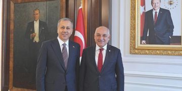 Mehmet Büyükekşi’den Ali Yerlikaya’ya ziyaret