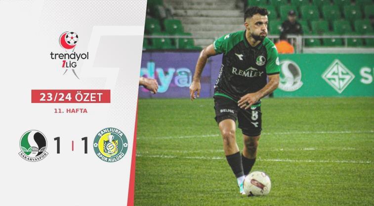 ÖZET | Harikulade gol Sakaryaspor’a yetmedi