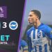 ÖZET | Joa Pedro damga vurdu! Brighton 10 kişi kazandı