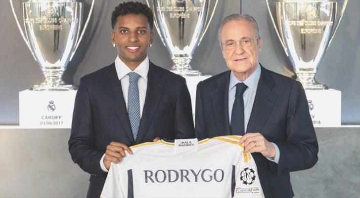 Rodrygo 5 yıllık imzayı attı
