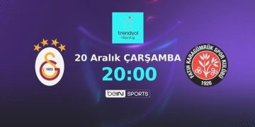 Galatasaray’ın konuğu VavaCars Fatih Karagümrük