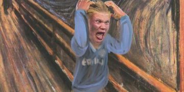 Haaland: “Bugün birinci sefer güldüm”