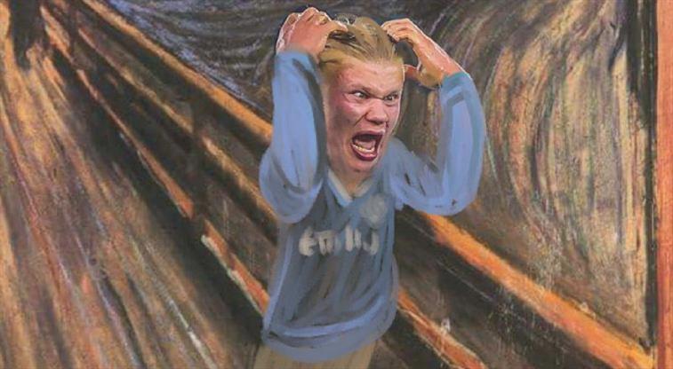 Haaland: “Bugün birinci sefer güldüm”