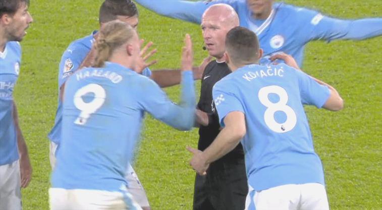 Hakemin kararı Haaland’ı çılgına çevirdi! İşte o anlar…