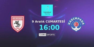 Kasımpaşa, Yılport Samsunspor deplasmanında