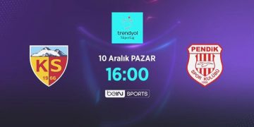 Mondihome Kayserispor’un konuğu Siltaş Yapı Pendikspor