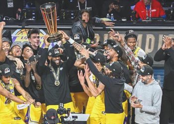 NBA’de dönem içi turnuvasının şampiyonu LA Lakers