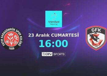 Olası 11’ler | VavaCars Fatih Karagümrük – Gaziantep FK