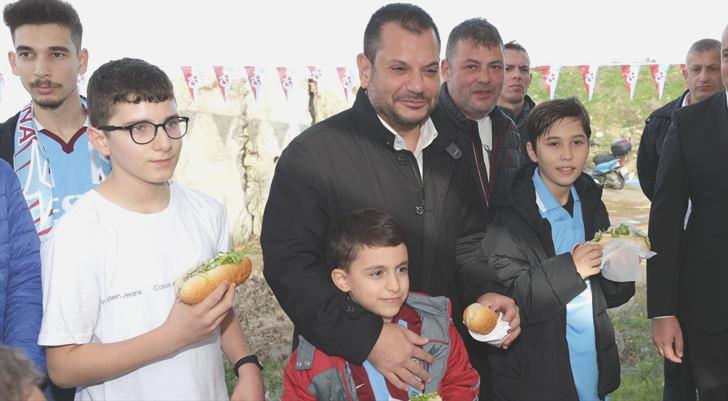 Trabzonspor’dan maç öncesi taraftarlara ikram